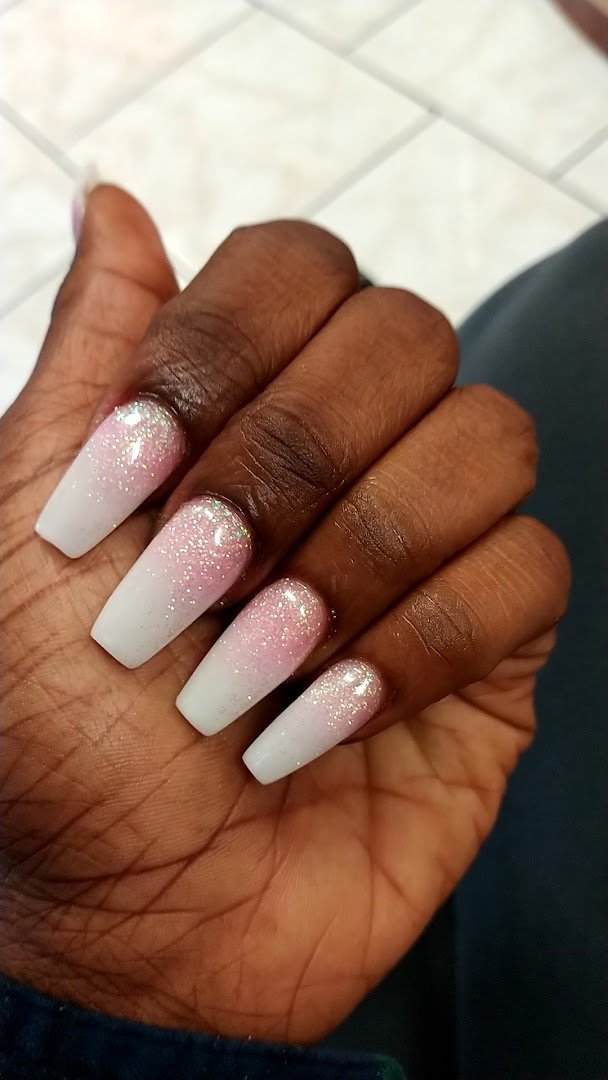 Waxing service area in a nail salon